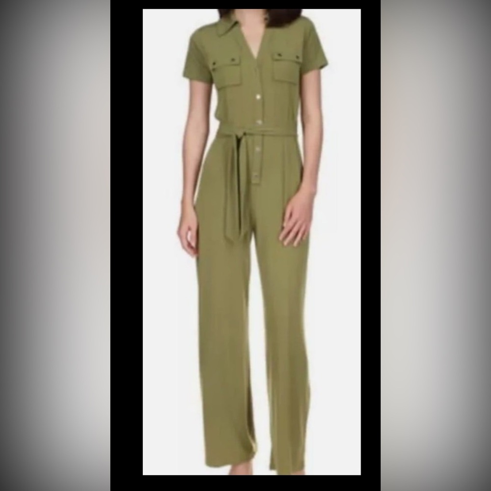 MICHAEL KORS SAGE GREEN JUMPSUIT,  NEVER WORN, NEW